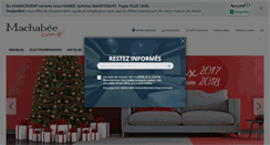 Desktop Screenshot of ameublementmachabee.com